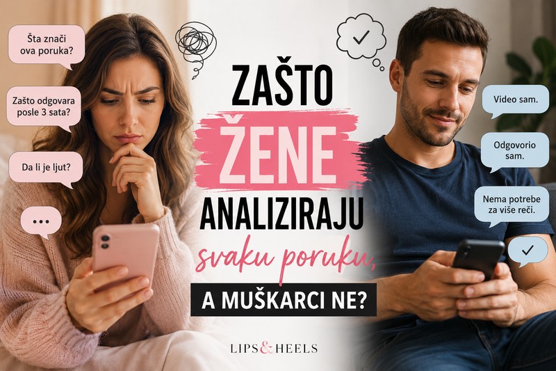 Zašto žene analiziraju svaku poruku, a muškarci ne?